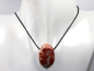 Preview: brecciated jasper with cord or silver 925