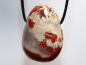 Preview: brecciated jasper with cord or silver 925