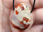 Preview: brecciated jasper with cord or silver 925