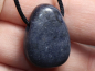 Preview: sapphire with cord or silver 925
