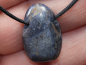 Preview: sapphire with cord or silver 925