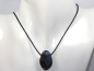 Preview: sapphire with ruby with cord or silver 925