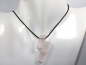 Preview: rose quartz with cord or silver 925