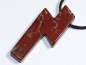 Preview: brecciated jasper with cord or silver 925