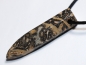 Preview: leopard rhyolite with cord or silver 925