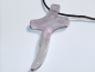 Preview: amethyst with cord or silver 925