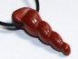 Preview: roter Jaspis mit Band oder Silber 925