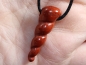 Preview: roter Jaspis mit Band oder Silber 925
