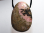 Preview: rhodonite with cord or silver 925
