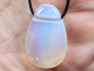 Preview: opal glass with cord or silver 925