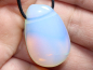Preview: opal glass with cord or silver 925