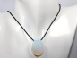 Preview: opal glass with cord or silver 925