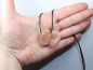Preview: moonstone with cord or silver 925