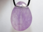 Preview: amethyst with cord or silver 925