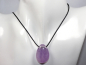 Preview: amethyst with cord or silver 925