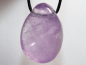 Preview: amethyst with cord or silver 925