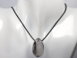 Preview: tourmaline quartz with cord or silver 925