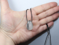 Preview: tourmaline quartz with cord or silver 925