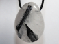 Preview: tourmaline quartz with cord or silver 925