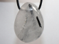 Preview: tourmaline quartz with cord or silver 925