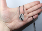 Preview: tourmaline quartz with cord or silver 925