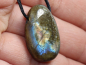 Preview: labradorite with cord or silver 925