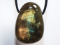 Preview: labradorite with cord or silver 925