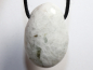 Preview: white labradorite with cord or silver 925