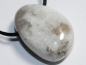 Preview: white labradorite with cord or silver 925