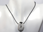 Preview: white labradorite with cord or silver 925