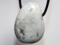 Preview: white labradorite with cord or silver 925