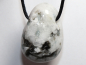 Preview: white labradorite with cord or silver 925