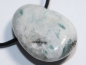 Preview: white labradorite with cord or silver 925