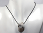 Preview: white labradorite with cord or silver 925