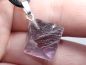 Preview: fluorite with cord or silver 925