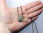 Preview: peridot with cord or silver 925