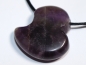 Preview: amethyst with cord or silver 925