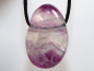 Preview: fluorite with cord or silver 925