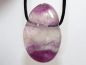 Preview: fluorite with cord or silver 925