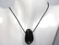 Preview: hypersthene with cord or silver 925