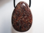 Preview: garnet with cord or silver 925