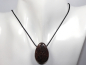 Preview: garnet with cord or silver 925