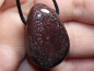 Preview: garnet with cord or silver 925