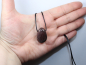 Preview: garnet with cord or silver 925