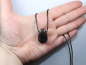 Preview: garnet with cord or silver 925