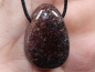 Preview: garnet with cord or silver 925