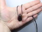 Preview: garnet with cord or silver 925