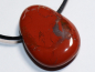 Preview: roter Jaspis mit Band oder Silber 925