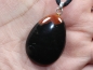 Preview: sardonyx with cord or silver 925