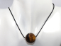 Preview: tiger's eye with cord or silver 925